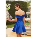 robe de cocktail mariage bleu